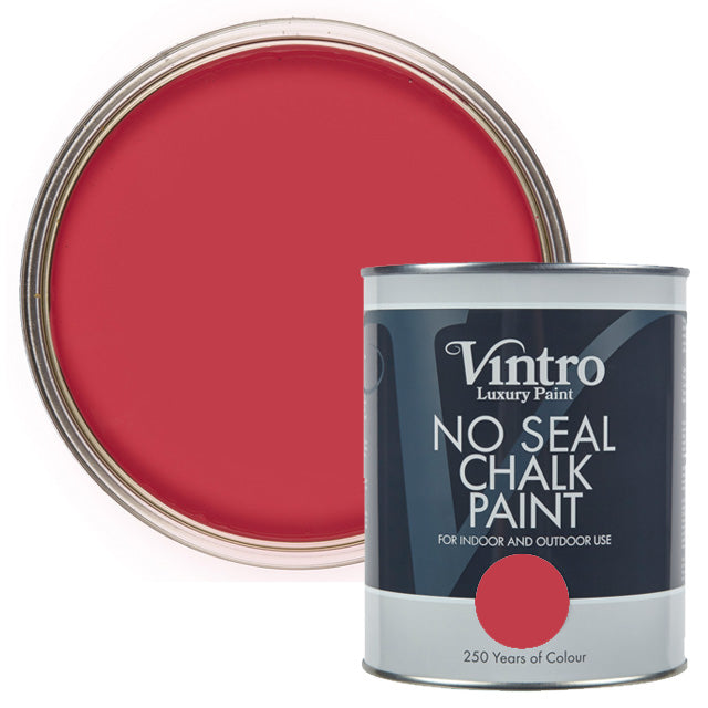 No Seal Chalk Paint Poppy