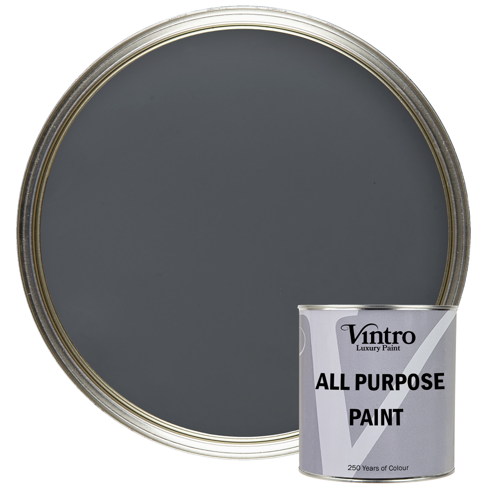 Vintro All Purpose Paint Dark Grey