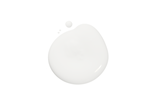 Blob of white paint
