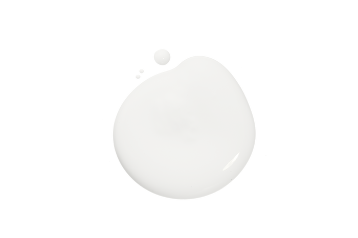 Blob of white paint