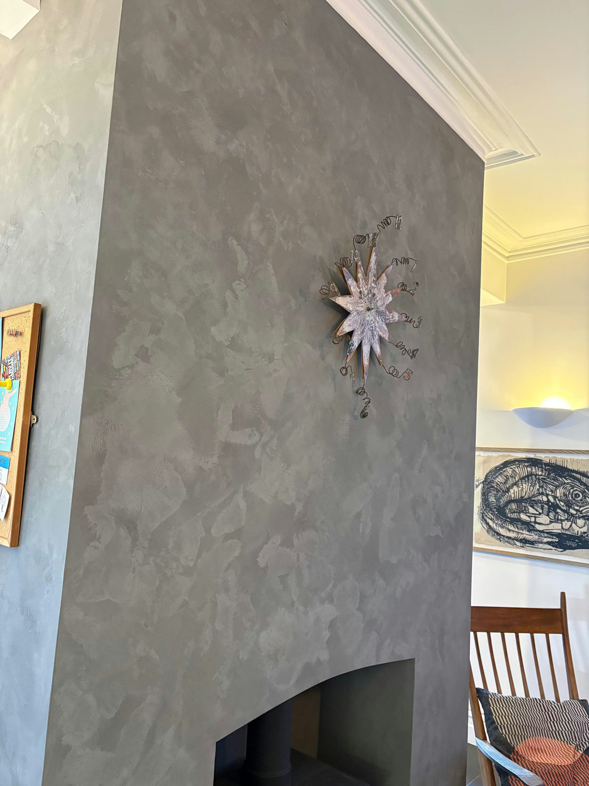 Concrete Effect Paint Flint