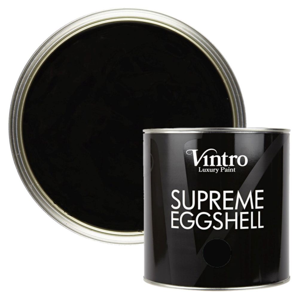 Eggshell Paint Victorian Black