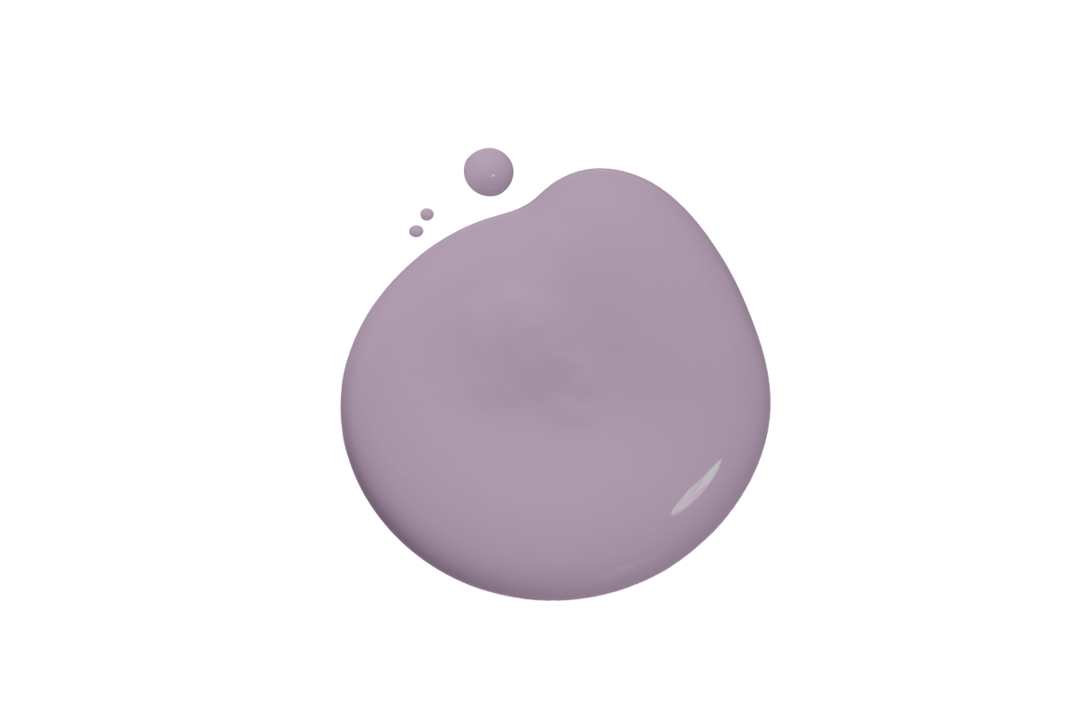 Blob of Amethyst paint