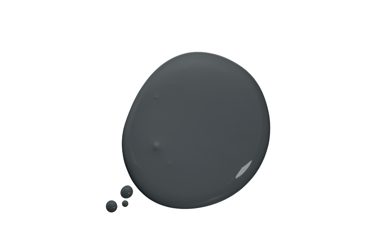 Blob of Lowry Grey paint