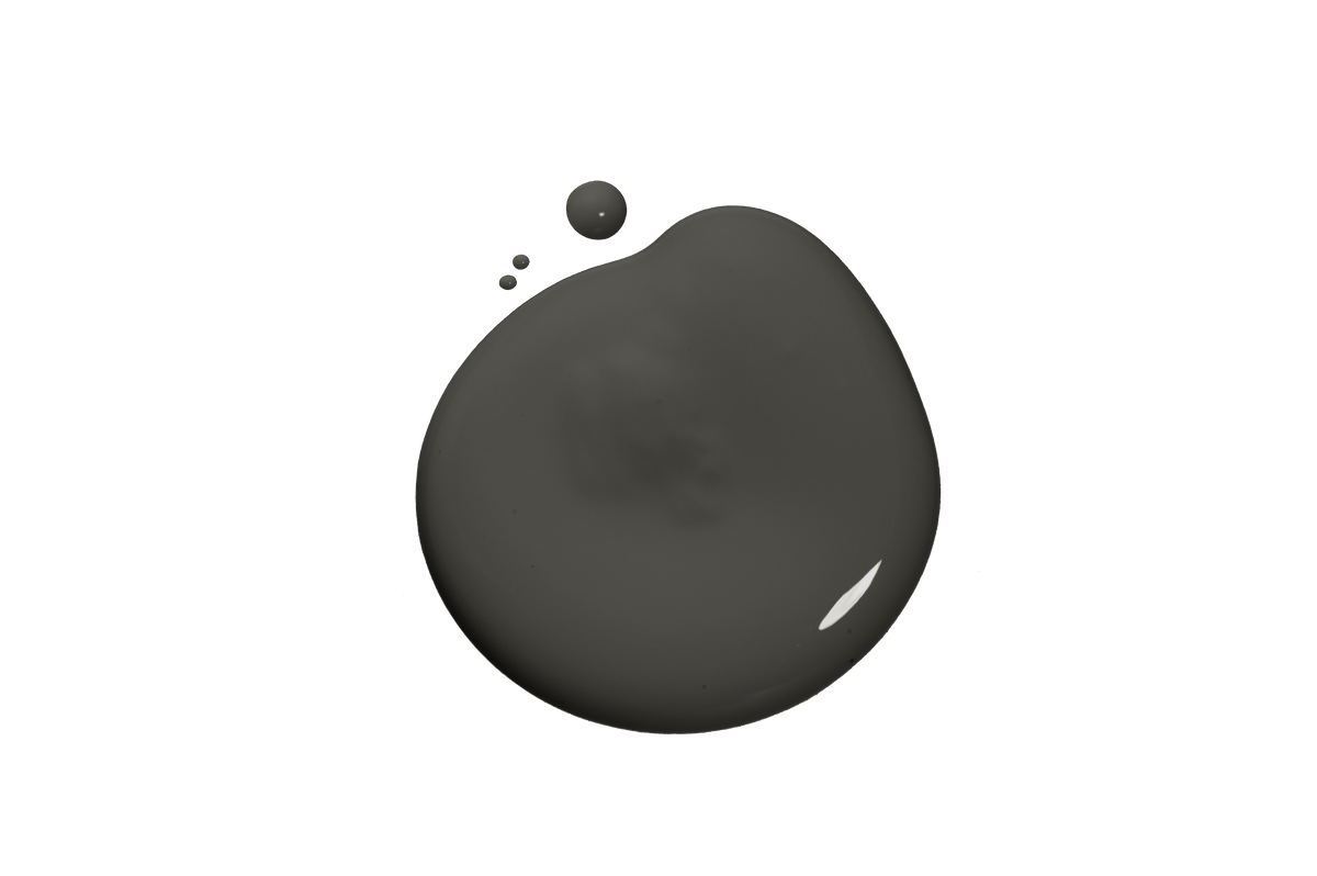 Blob of Midnight paint