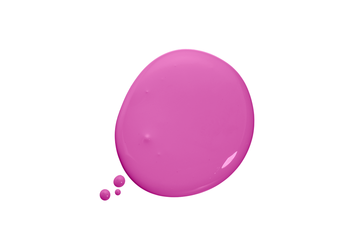 Blob of Orchid paint