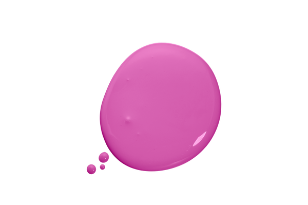 Blob of Orchid paint