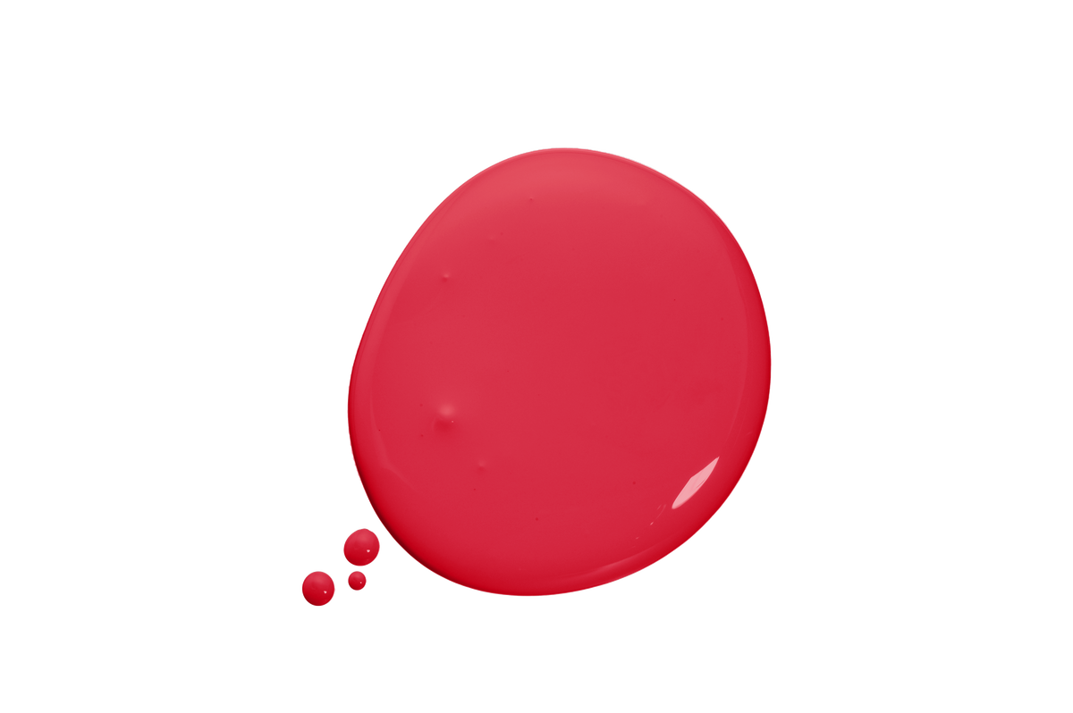 Blob of Poppy paint