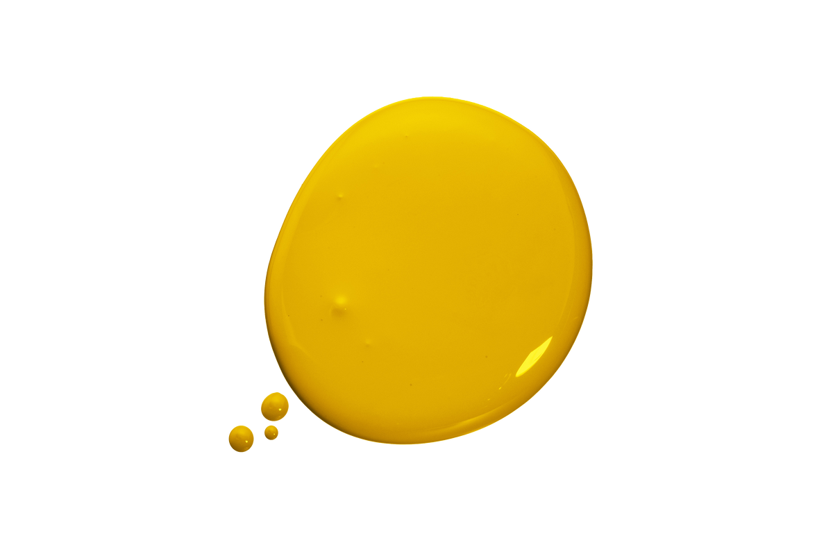 Blob of Sunflower paint