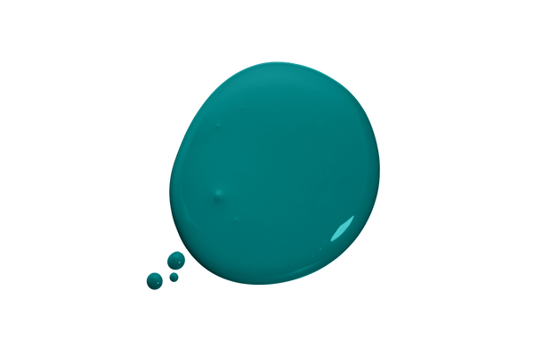 Blob of Teal paint