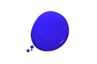 Blob of Ultramarine Blue paint