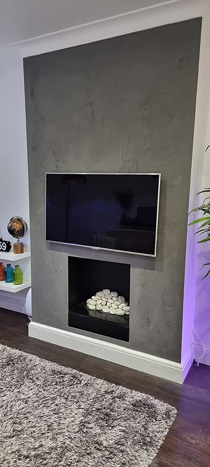 Concrete Effect Paint Flint – Vintro Paint - Main Image