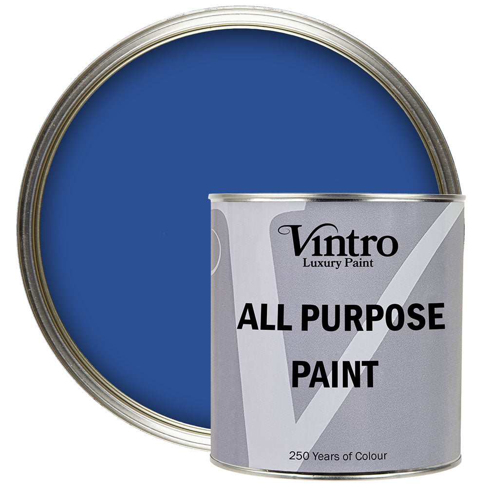 Vintro All Purpose Paint Bright Blue