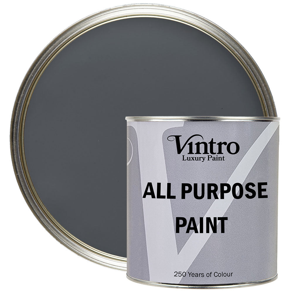 Vintro All Purpose Paint Dark Grey