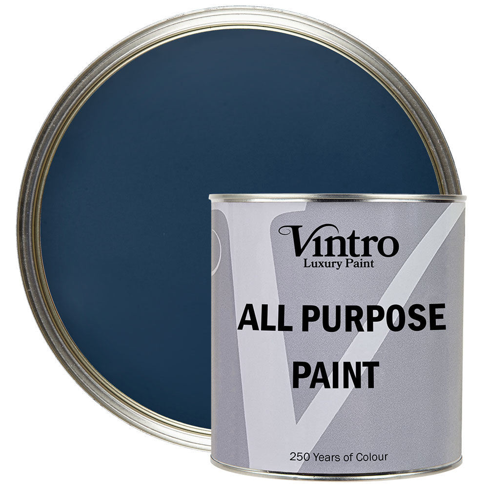 Vintro All Purpose Paint Navy Blue