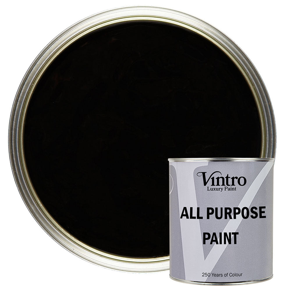 Vintro All Purpose Paint Black