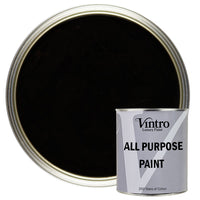 Vintro All Purpose Paint Black