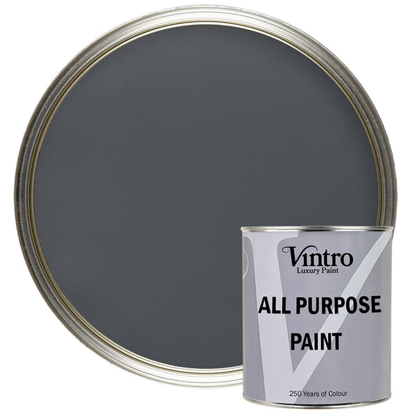 Vintro All Purpose Paint Dark Grey