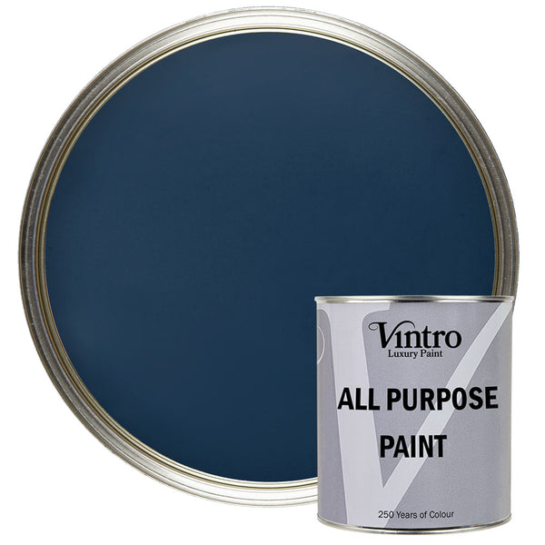 Vintro All Purpose Paint Navy Blue