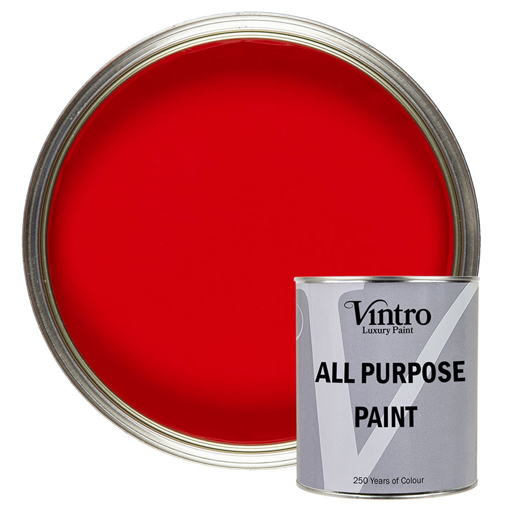 Vintro All Purpose Paint Red
