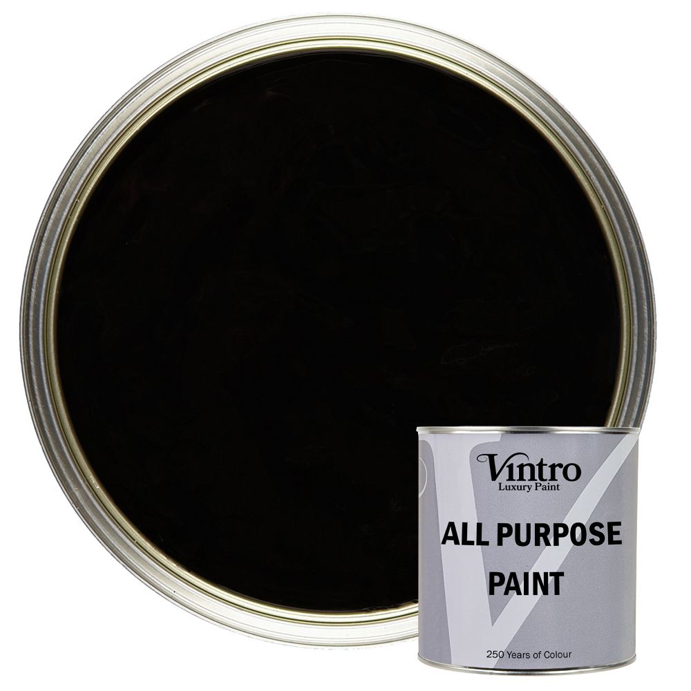 Vintro All Purpose Paint Black