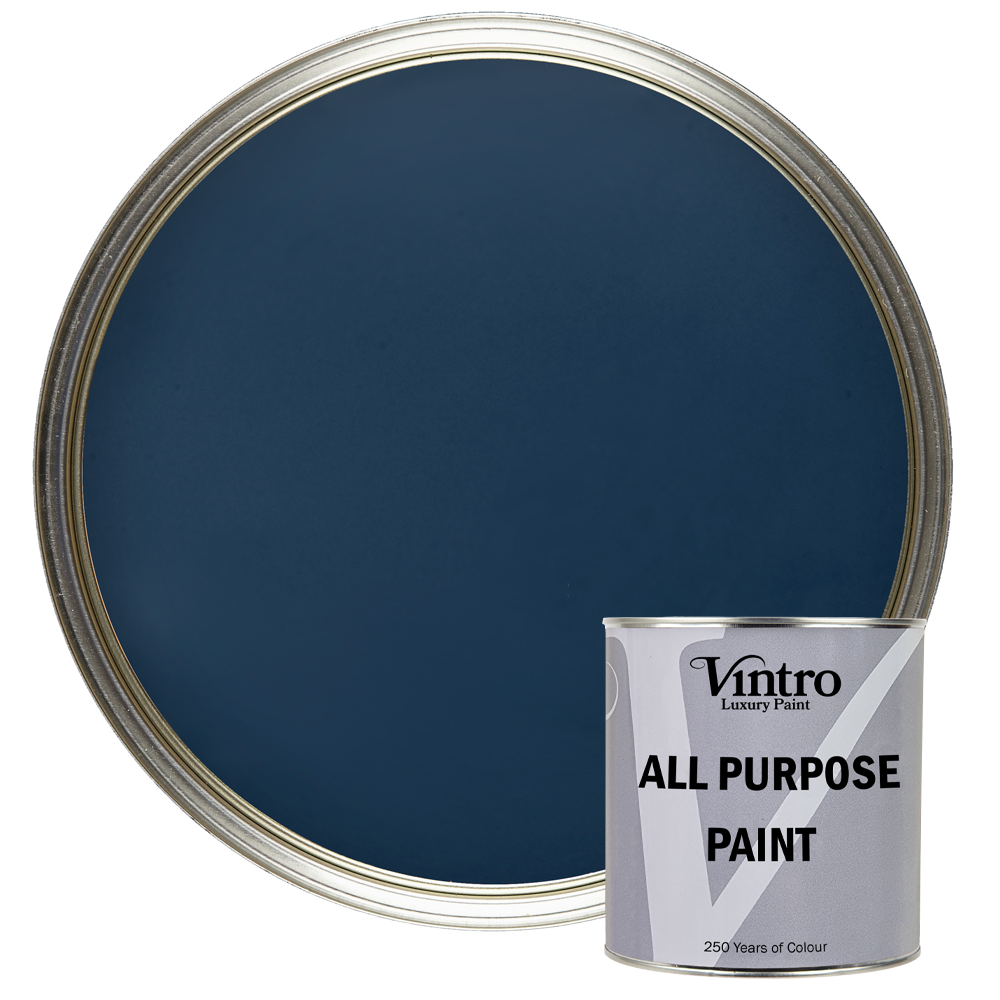 Vintro All Purpose Paint Navy Blue