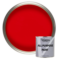 Vintro All Purpose Paint Red