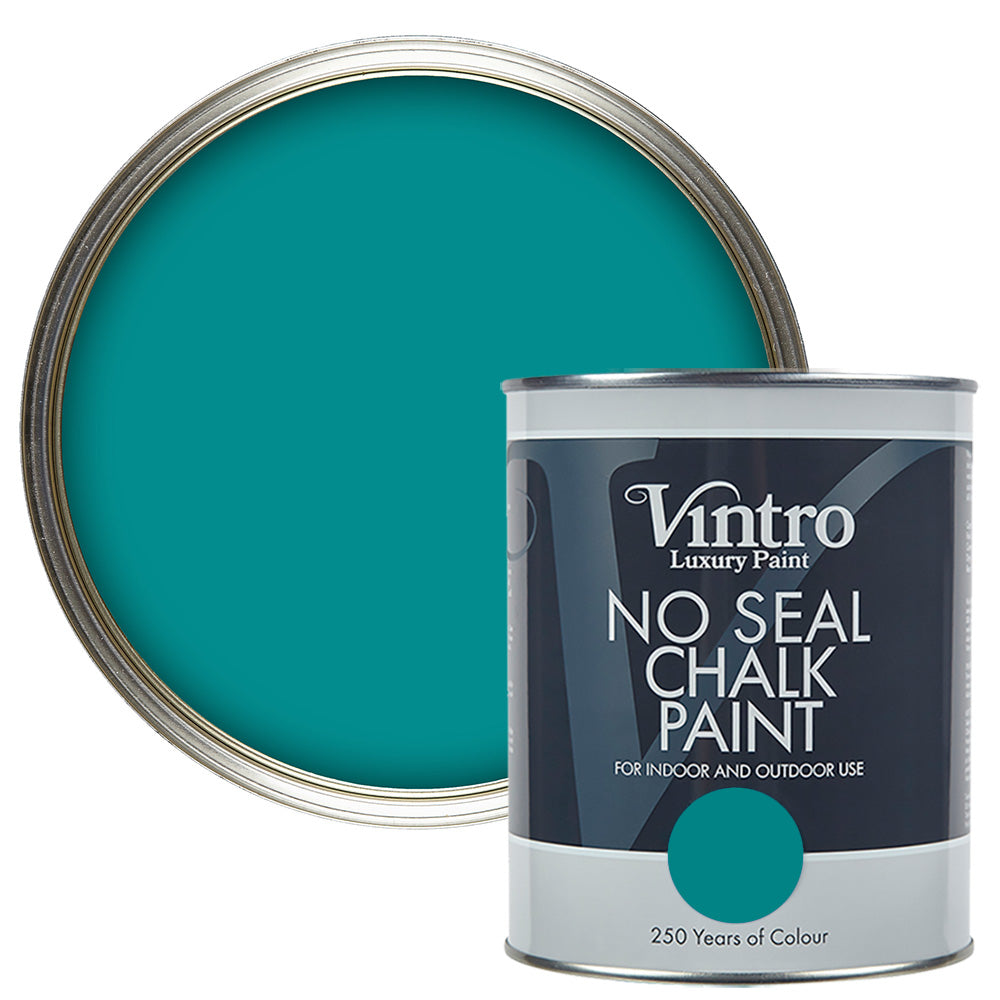 No Seal Chalk Paint Teal