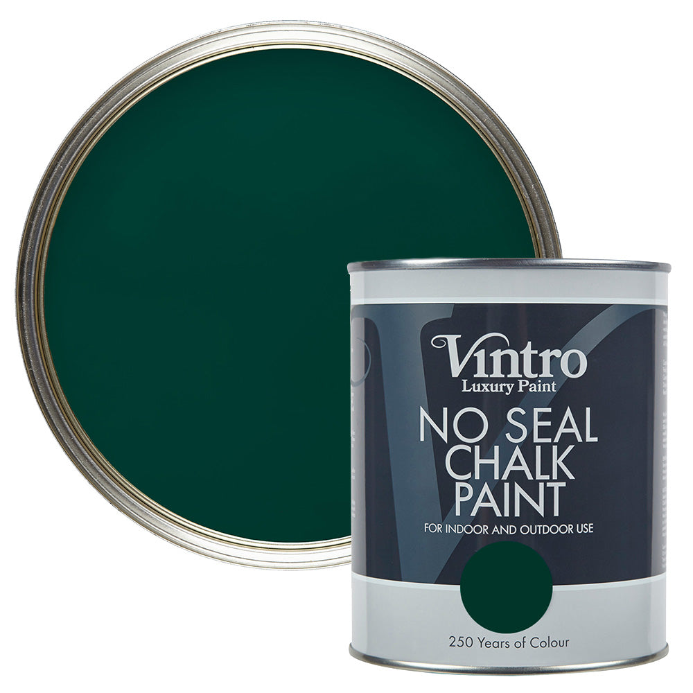 No Seal Chalk Paint Woodpecker Green