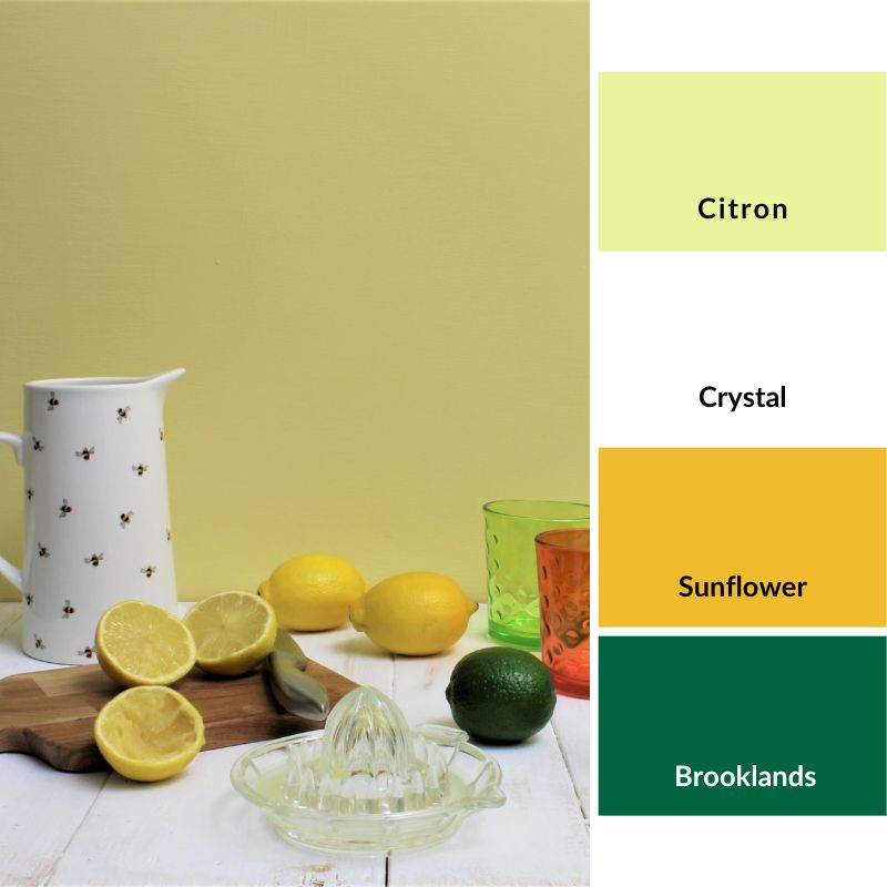 Compasion Yellow Yellow Colour Combinations – Vintro Paint