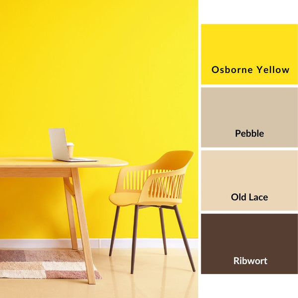 Compasion Yellow Yellow Colour Combinations – Vintro Paint