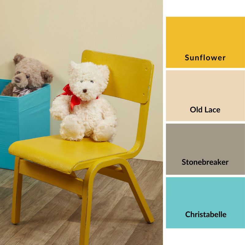 Compasion Yellow Yellow Colour Combinations – Vintro Paint