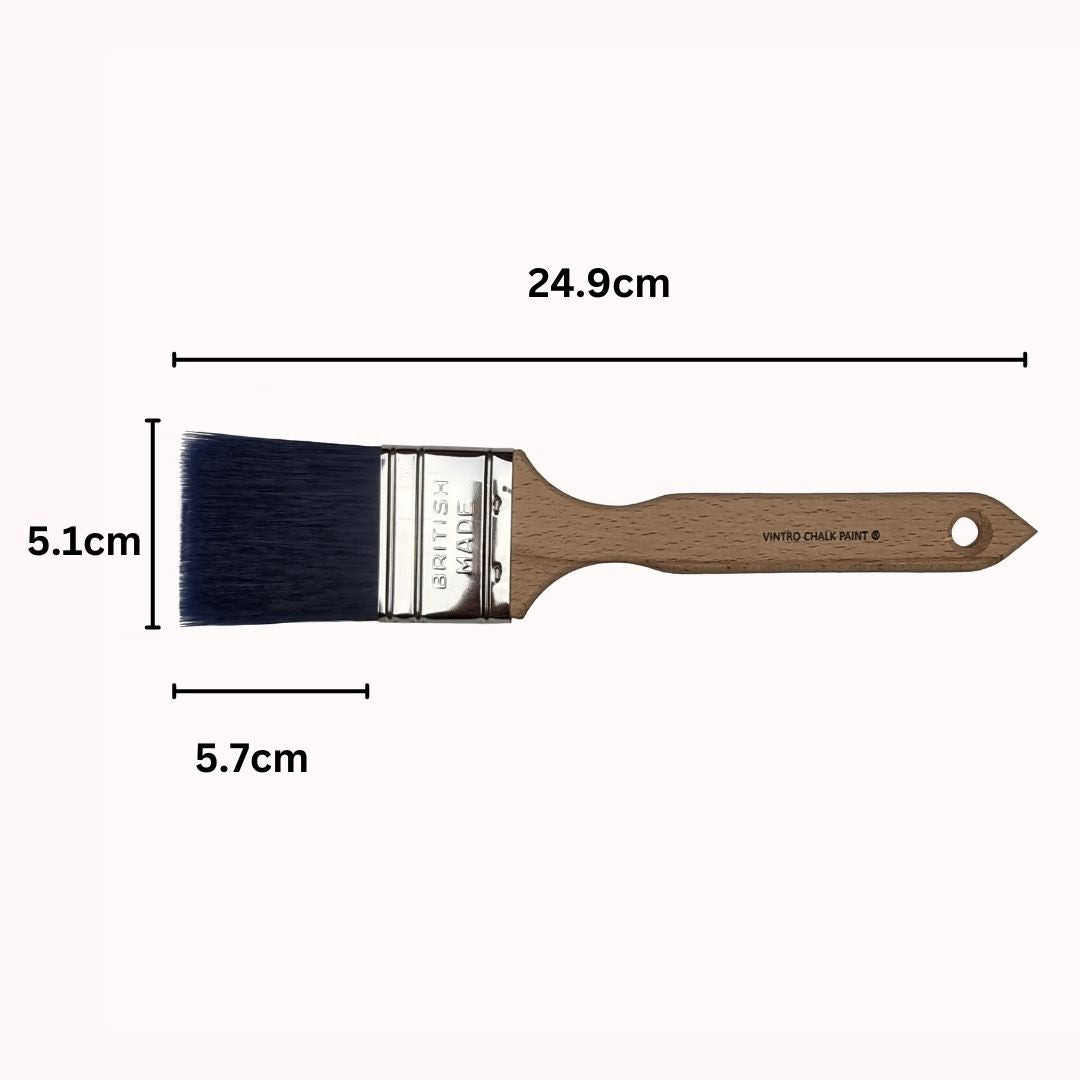 Synthetic Bristle Flat Brush