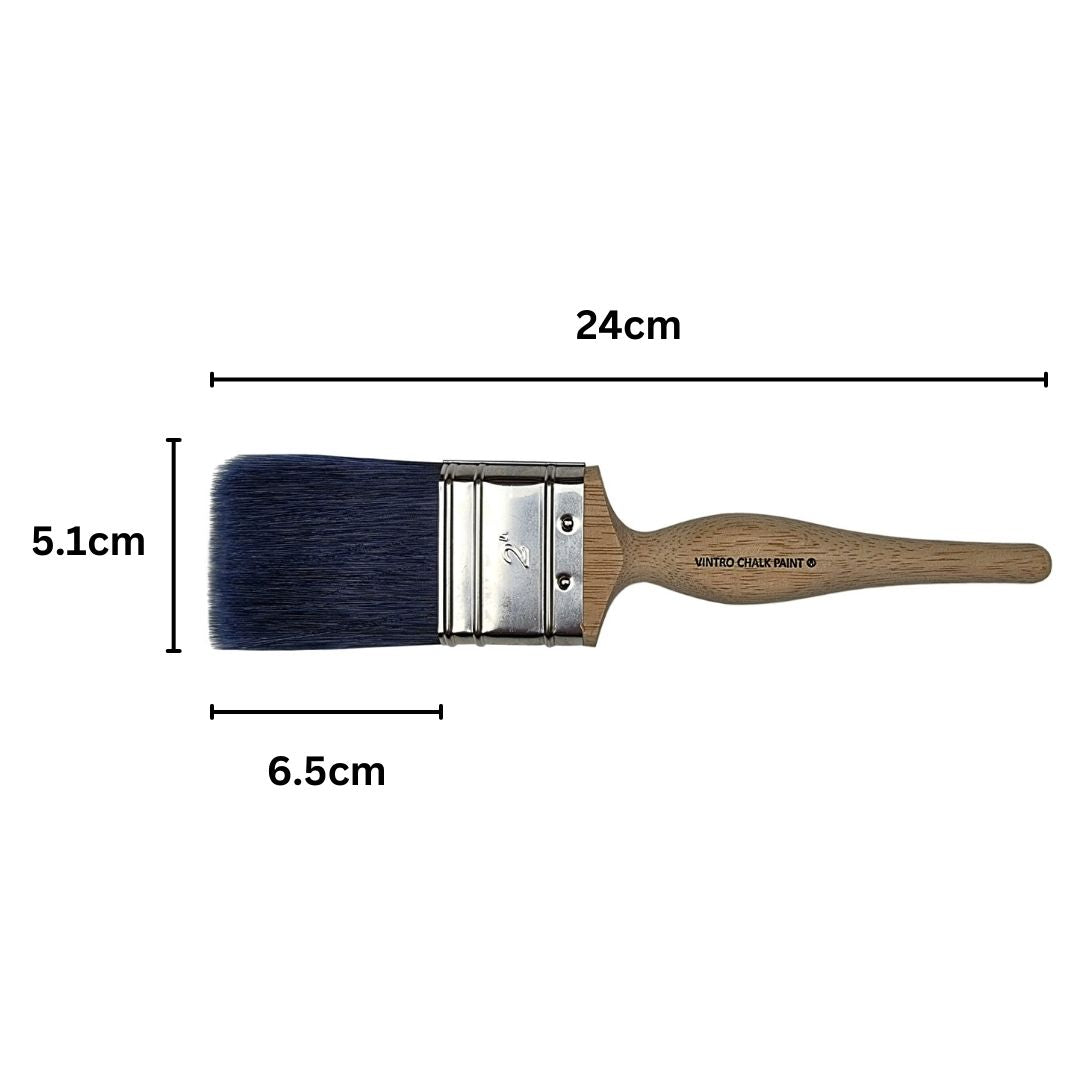 Synthetic Bristle Flat Brush